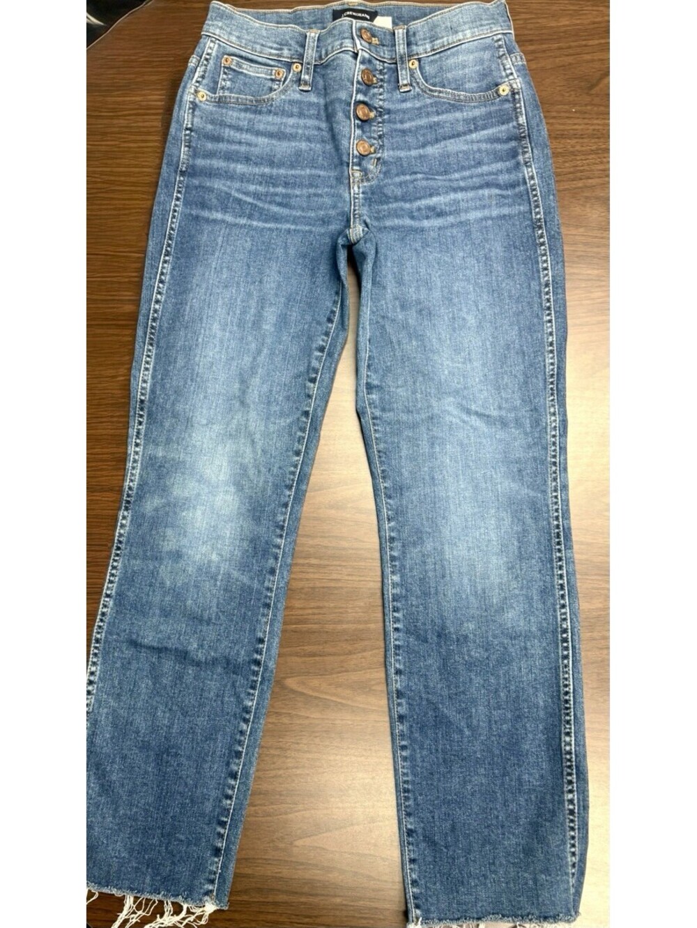 J.Crew High-Rise Button Fly Jeans Size 25